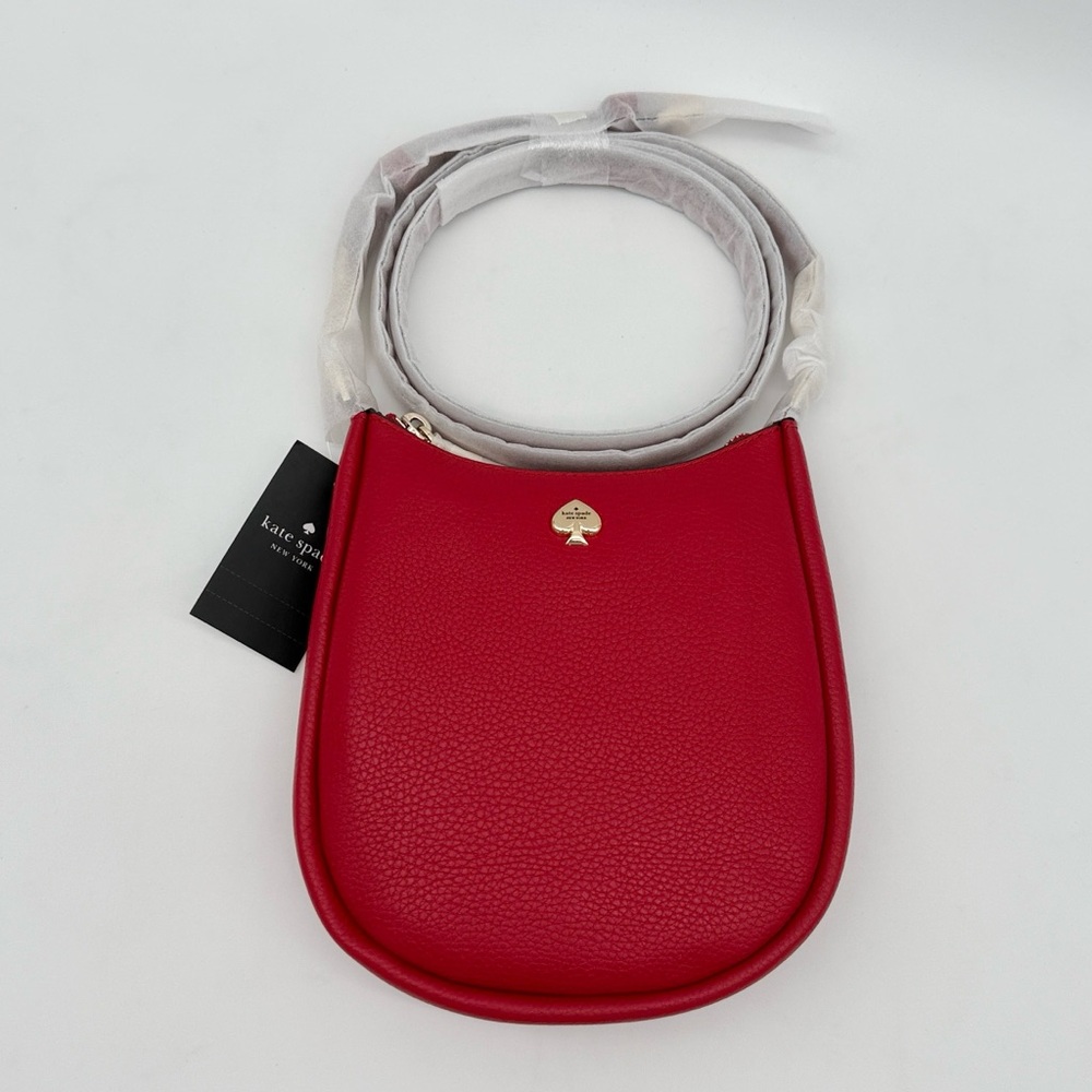 Kate Spade Kayla Small Swingpack Crossbody Perfect Cherry Red